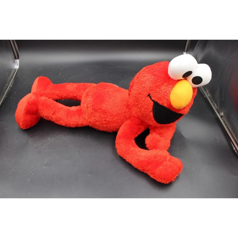 Fisher-Price Sesame Street Large Elmo Laying Down 22" Plush Stuffed Animal L8472